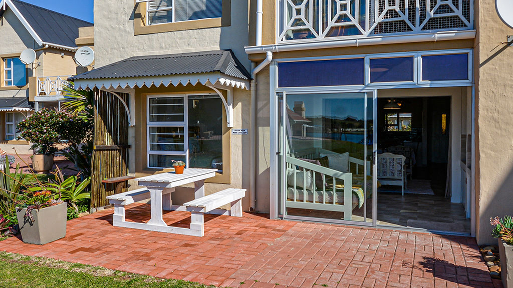 The veranda of the two bedroom apartment.